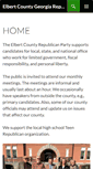 Mobile Screenshot of elbert-gop.com